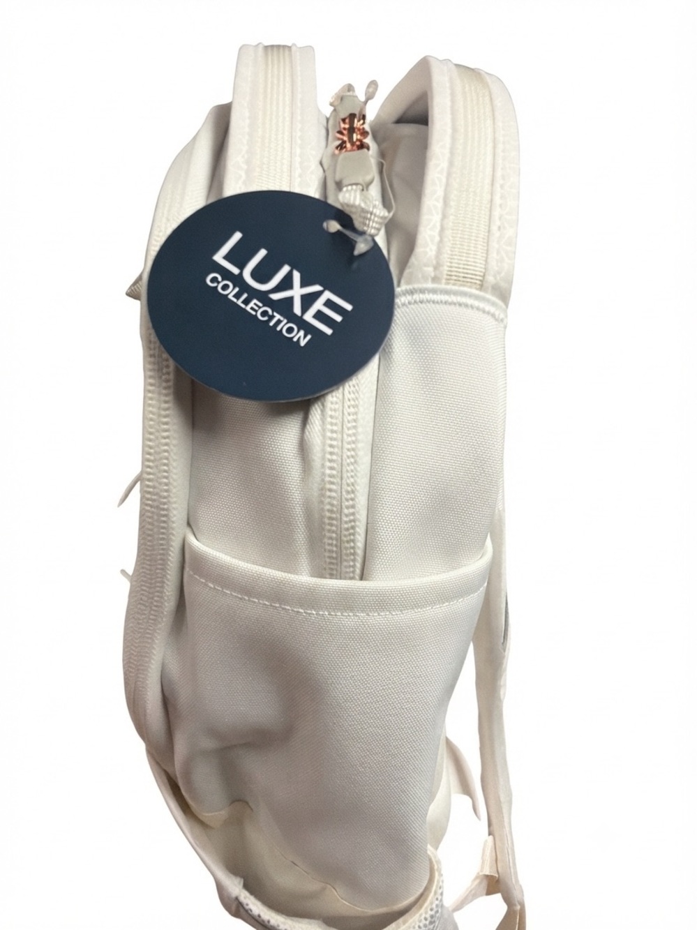 The North Face Women's Jester Luxe Backpack Gardenia White Laptop Bag, School - Picture 5 of 11